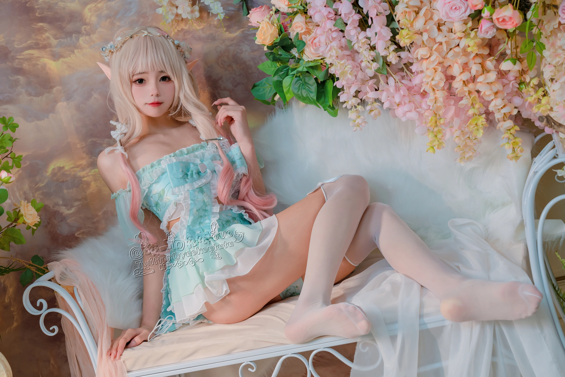 咬一口兔娘(黏黏团子兔) - NO.004  豌豆公主的秘密花房~ 2